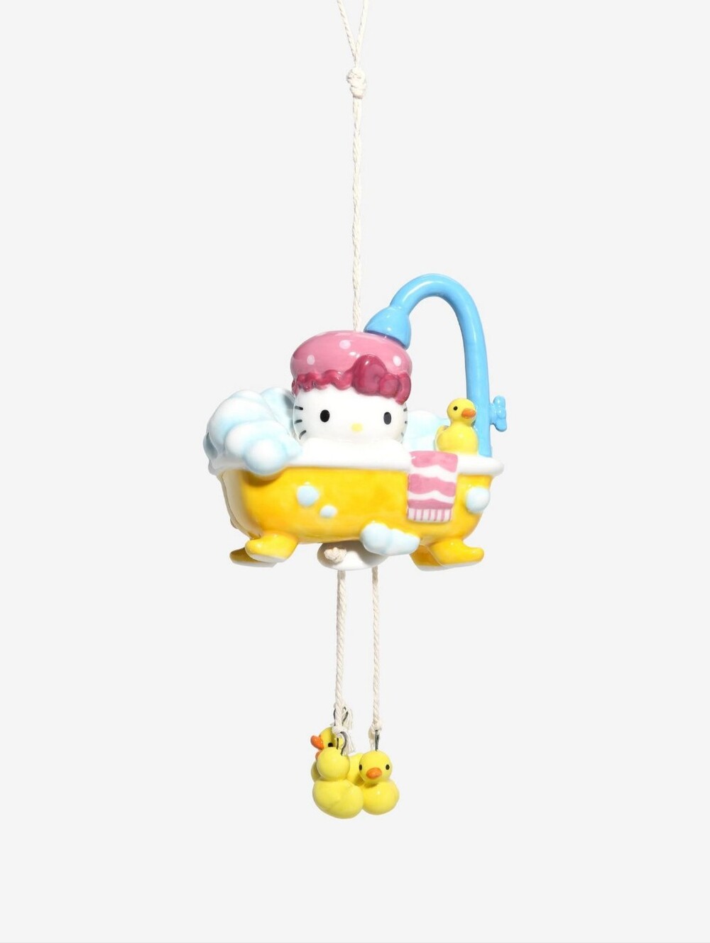 NEW Blue Sky Hello Kitty Tub Hanging Chime Sanrio